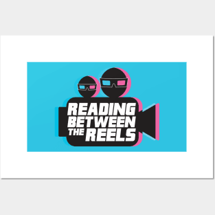 "Reading Between the Reels" Logo Posters and Art